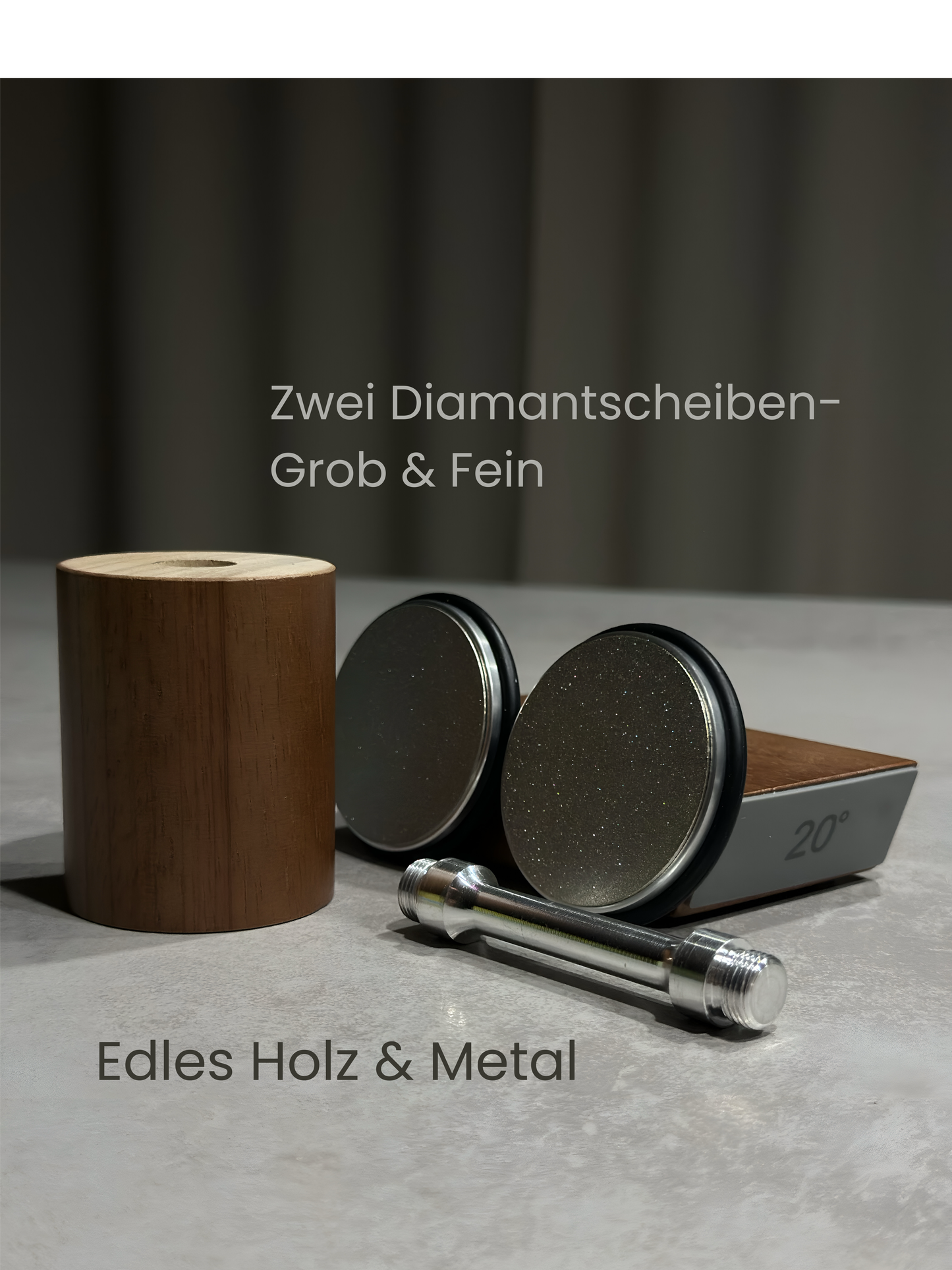 Rollmesser-Schärfer Pro Set