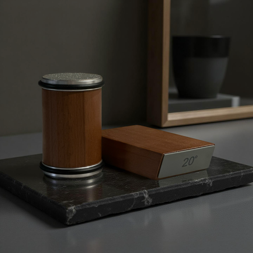 Rollmesser-Schärfer Pro Set